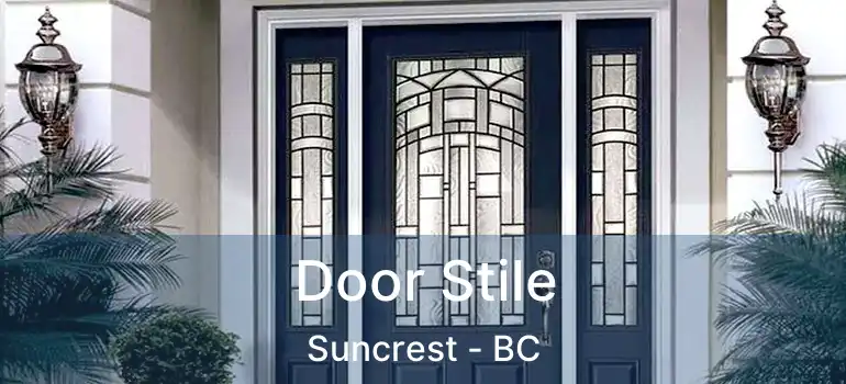 Door Stile Suncrest - BC