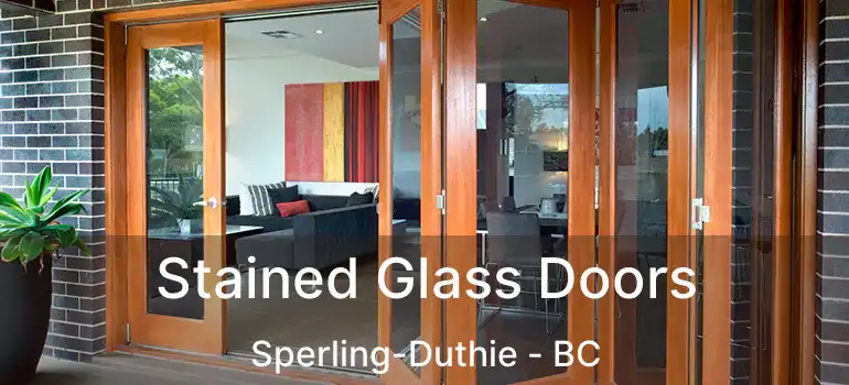 Stained Glass Doors Sperling-Duthie - BC